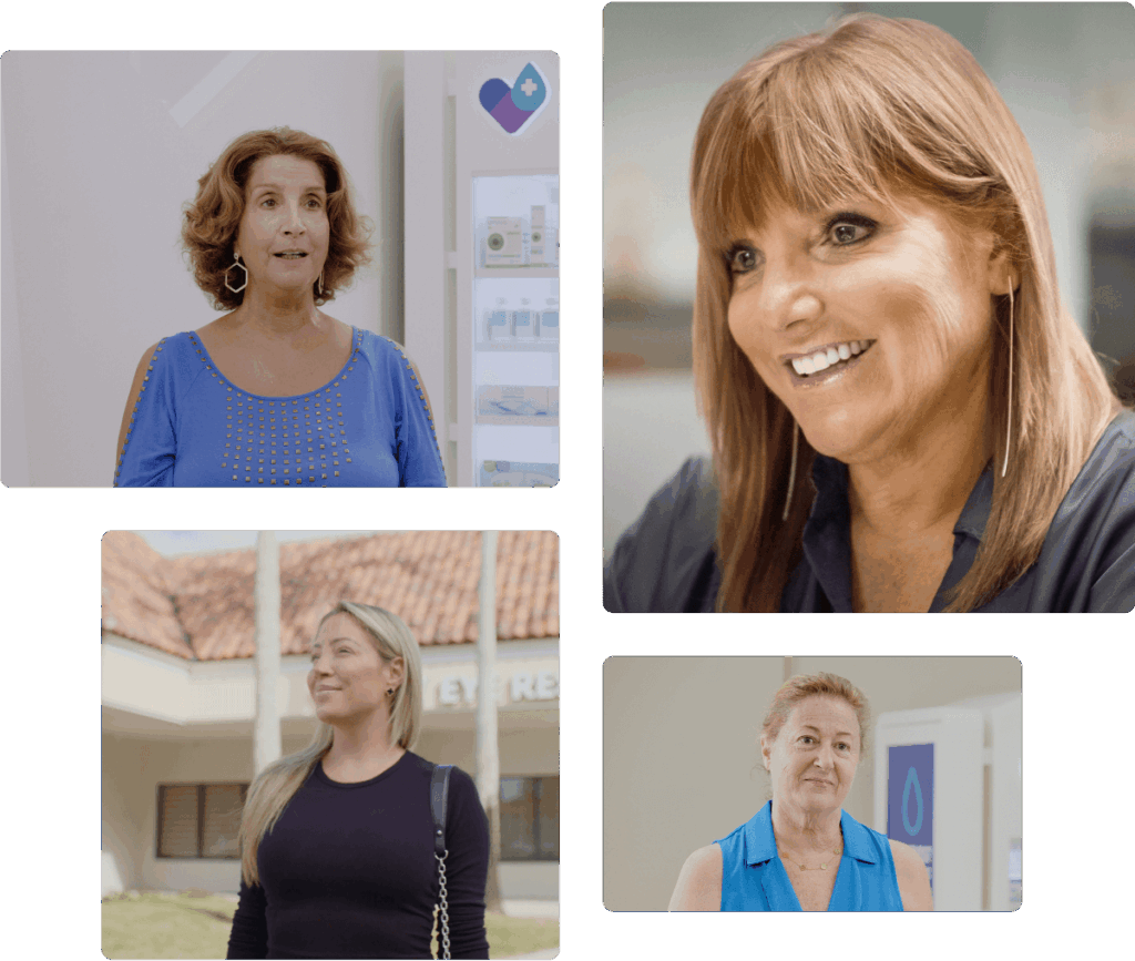patient reviews collage